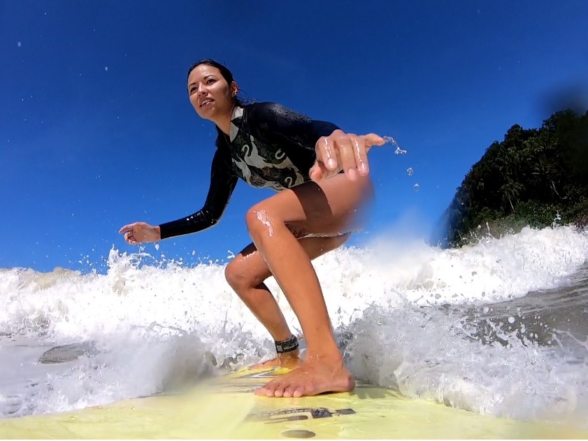 Surf em Itaguaré, Bertioga - SP