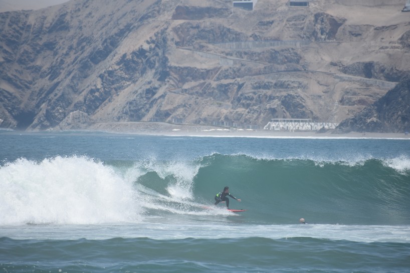 Surf no Peru - Maior Onda Surfada